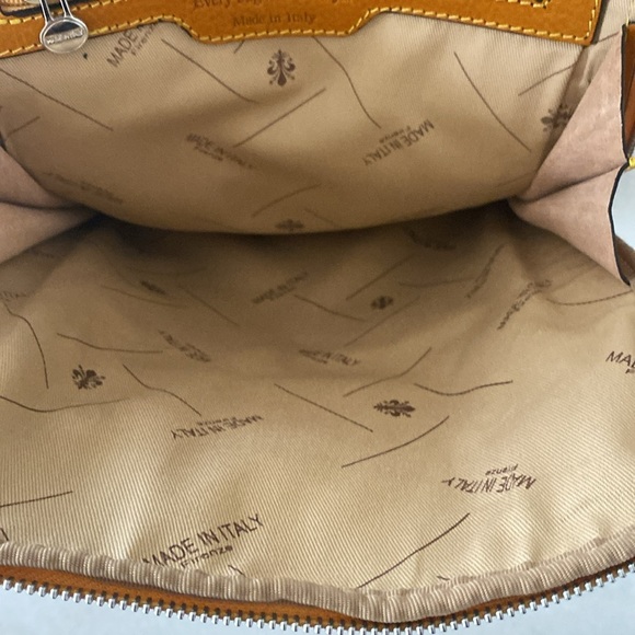 TimeResistance  Women’s Convertible Leather Backpack Shoulder Bag.Made in Italy main image 10